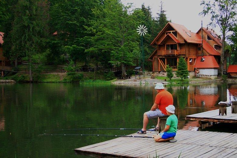 Lake and fishing